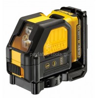 Αυτορυθμιζόμενο Laser σταυρού Dewalt κόκκινης δέσμης 10,8V DCE088D1R