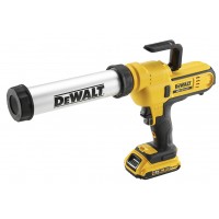 Πιστόλι σιλικόνης Dewalt 310-415m συμβατό με λουκάνικο (1x2.0Ah) DCE571D1