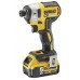 DEWALT DCF887P2 Παλμικό Κατσαβίδι 3 ταχυτήτων 5Ah 18V  DCF887P2
