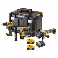 Σετ Dewalt  DCD800+DCG405+DCH17218V (2x5.0Ah) DCK355P2T