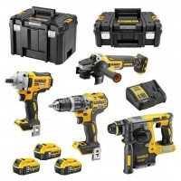 Σετ Dewalt DCD796+DCF887+DCG405+DCH273 (3x5.0Ah) DCK422P3T