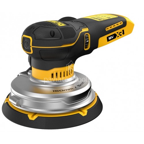 Έκκεντρο τριβείο μπαταρίας Dewalt 150mm solo (χωρίς μπαταρία+φορτιστή) DCW230N