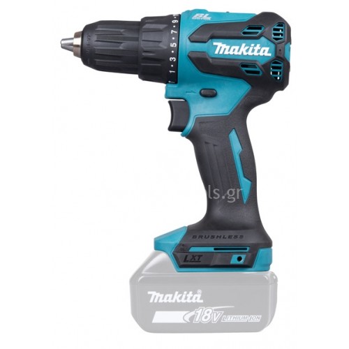 Κρουστικό Δραπανοκατσάβιδο Makita Brushless LXT® 18V 65Nm solo (χωρίς μπαταρία+φορτιστή) DHP490Z