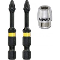 Σετ 2 Μύτες Dewalt PZ2 50mm με μαγνήτη αυτοσυγκράτησης+αντάπτορας DT70535T