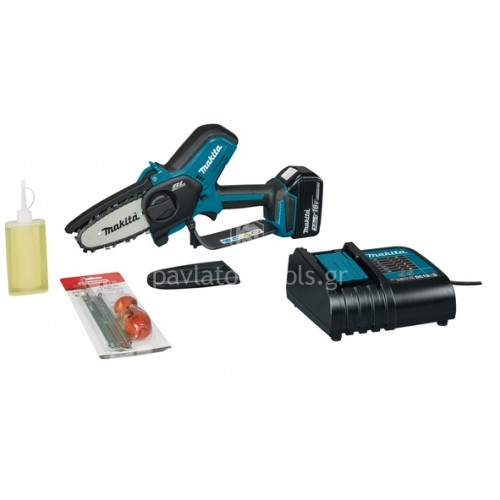 Αλυσοπρίονο μπαταρίας Makita 18V LXT  Brushless 10cm λάμα (1x3.0Ah) DUC101RF1J
