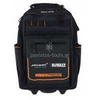 Τσάντα πλάτης Dewalt Mclaren Edition τροχήλατη DWST60101-9 