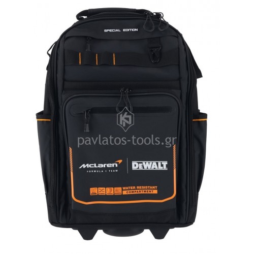 Τσάντα πλάτης Dewalt Mclaren Edition τροχήλατη DWST60101-9 