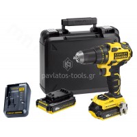 Κρουστικό Δραπανοκατσάβιδο Stanley Brushless 18V (2x2.0Ah) FMC627D2