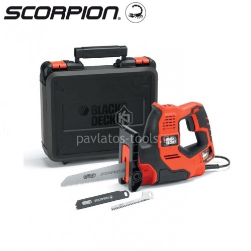Ηλεκτρικό Πριόνι Χειρός Black&Decker Scorpion® Autoselect® 500W RS890K