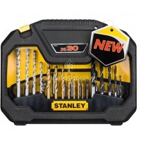 Σετ Stanley με τρυπάνια&μύτες 30 τεμαχίων STA7183